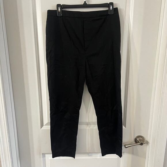 Sibel Saral Pull On Elastic Waist Trouser Size Small Color Black - Picture 1 of 4